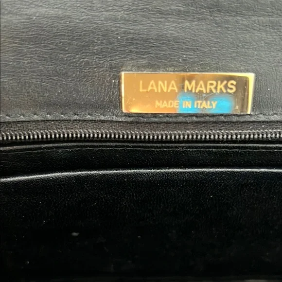 Lana Marks Crocodile Clutch with Gold Clasp - Picture 4 of 8